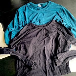 Athleta girls athletic long sleeve tops